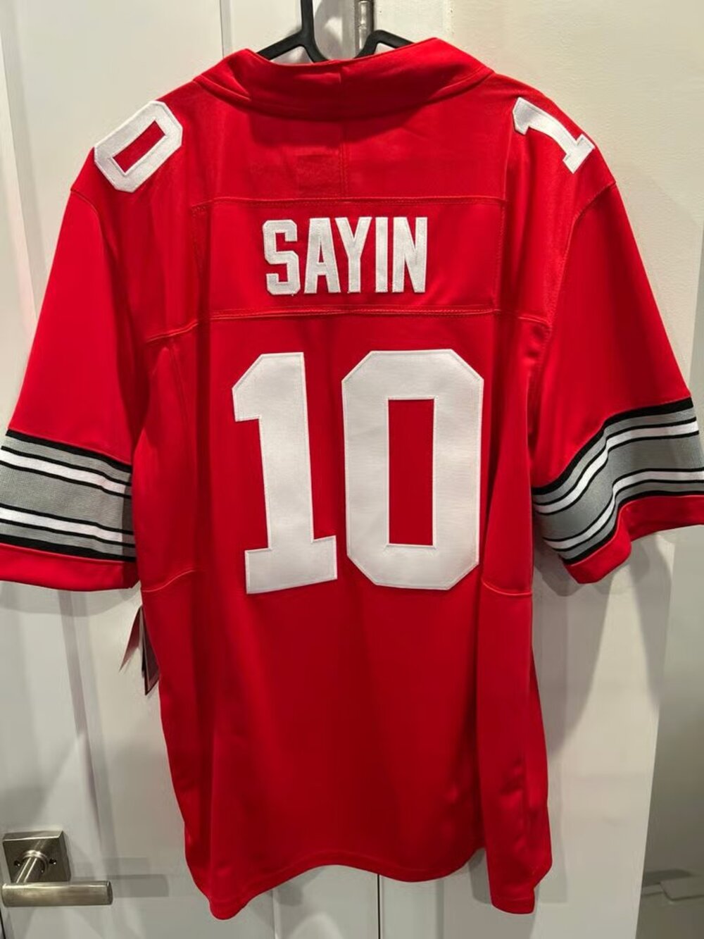 Julian Sayin Vapor Kids Jersey 10 Stitched Scarlet Red